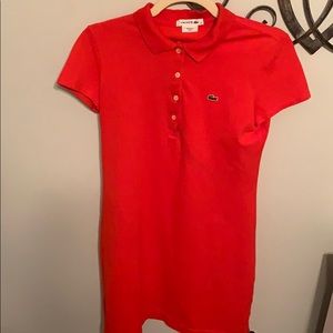 Lacoste t shirt dress